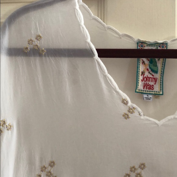 NWOT Johnny Was Gorgeous Embroidered Tunic Top - Picture 3 of 7